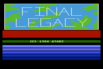 Final Legacy Title Screen